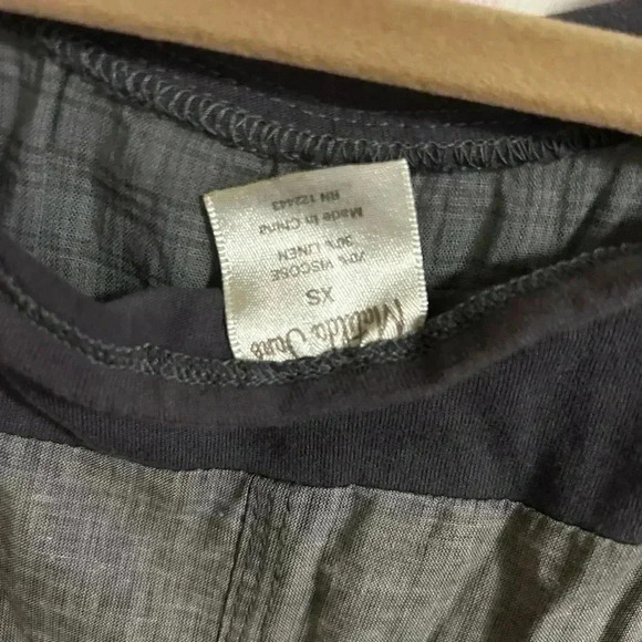 Matilda Jane Women’s Hotline Iris Linen Blend Side Zip Dress Size XS HTF Rare - Picture 4 of 5